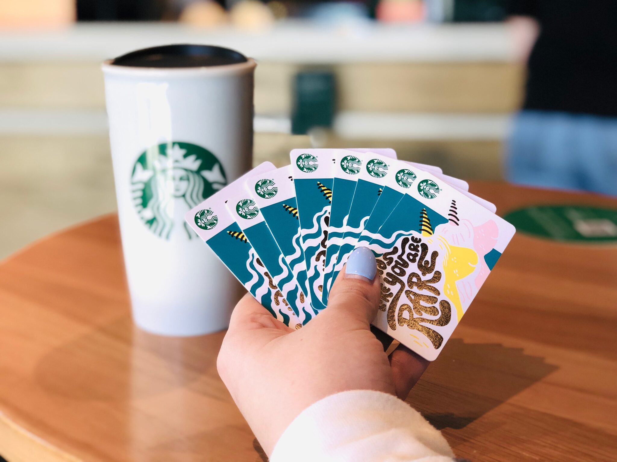 Sending Starbucks Joy A Guide To Sending Gift Cards Via Text 